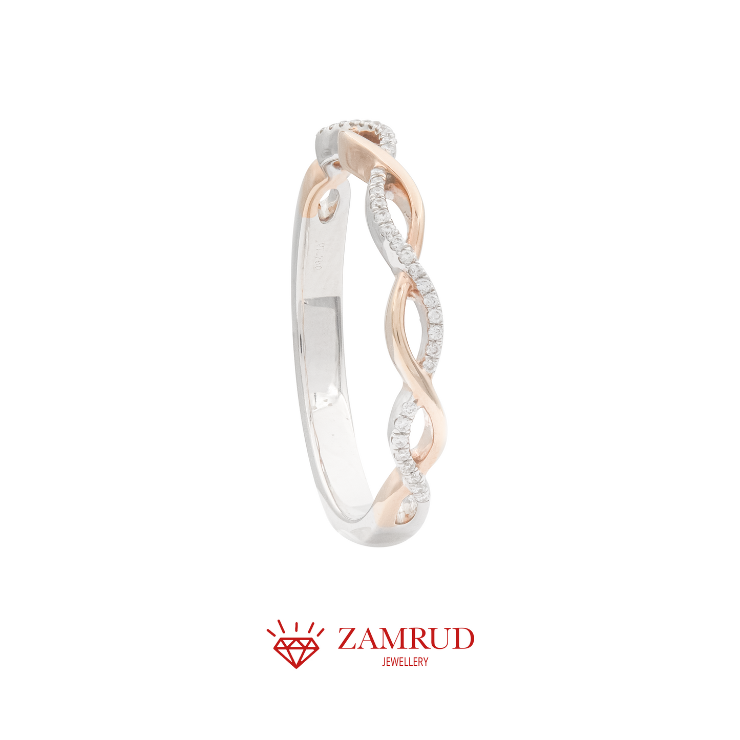Cincin Berlian Listring 23931 LR Zamrud Jewellery