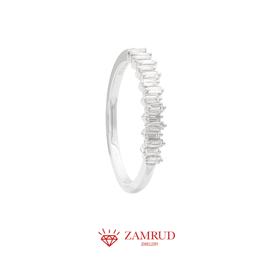Cincin Berlian Baguette Listring 25775 LR Zamrud Jewellery