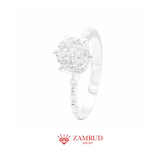 Cincin Berlian 19361 LR Zamrud Jewellery