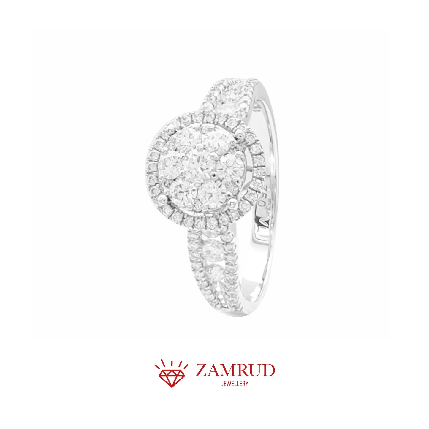 Cincin Berlian 9973 LR Zamrud Jewellery