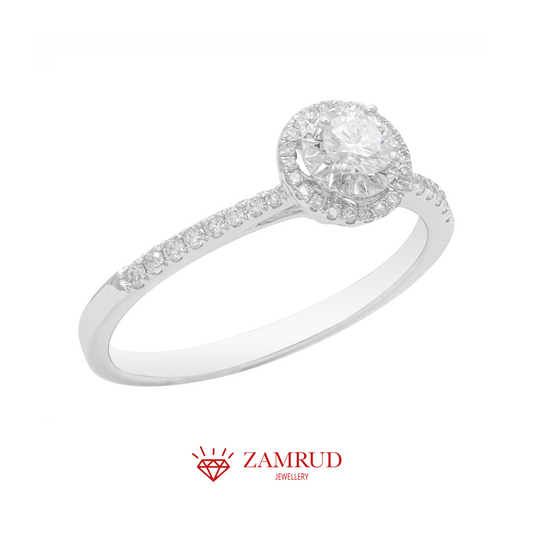 Cincin Berlian Solitaire 29421 LR Zamrud Jewellery