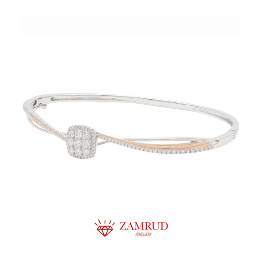 Gelang Berlian Cushion 24655 BG Zamrud Jewellery