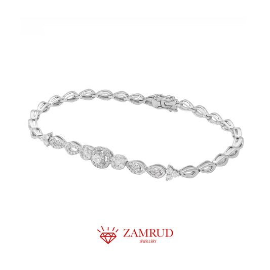 Gelang Berlian Solitaire 27564 BE Zamrud Jewellery