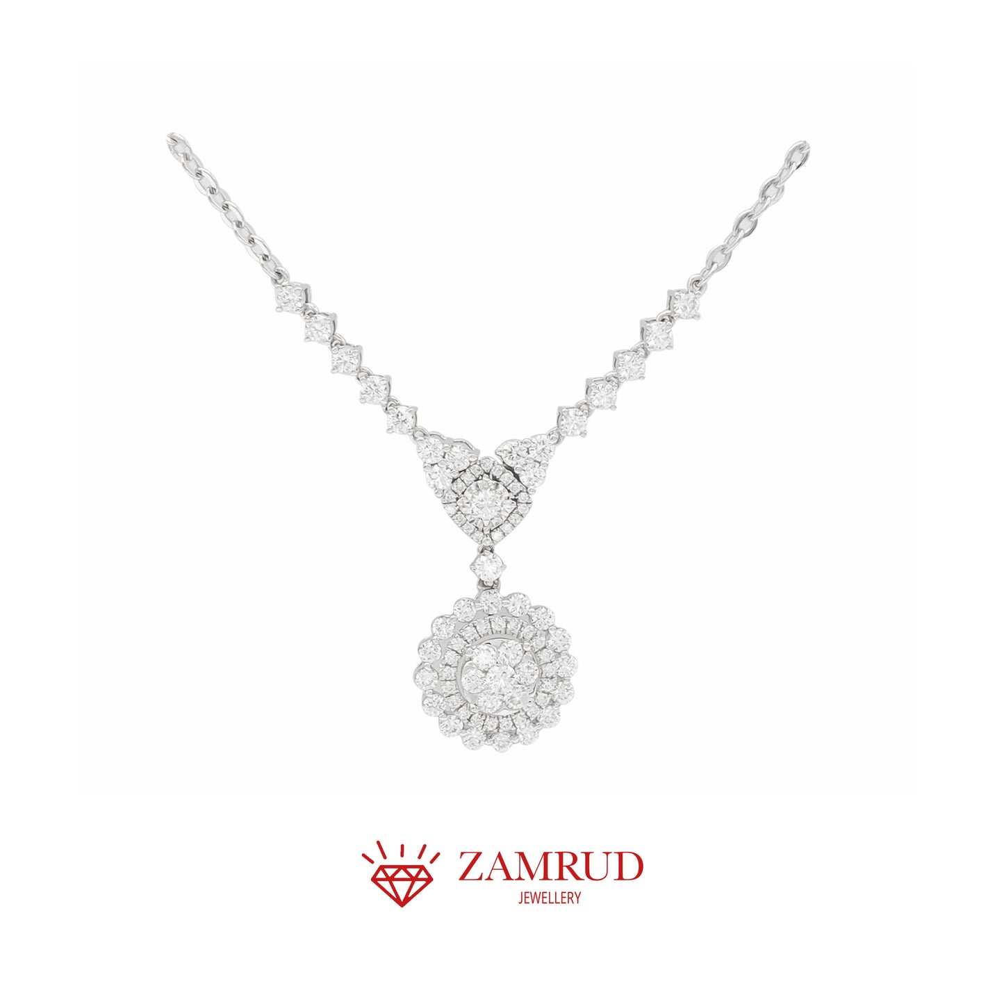 Kalung Berlian 7764 NK Zamrud Jewellery